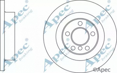 APEC BRAKING dsk3158 -  Тормозной диск
